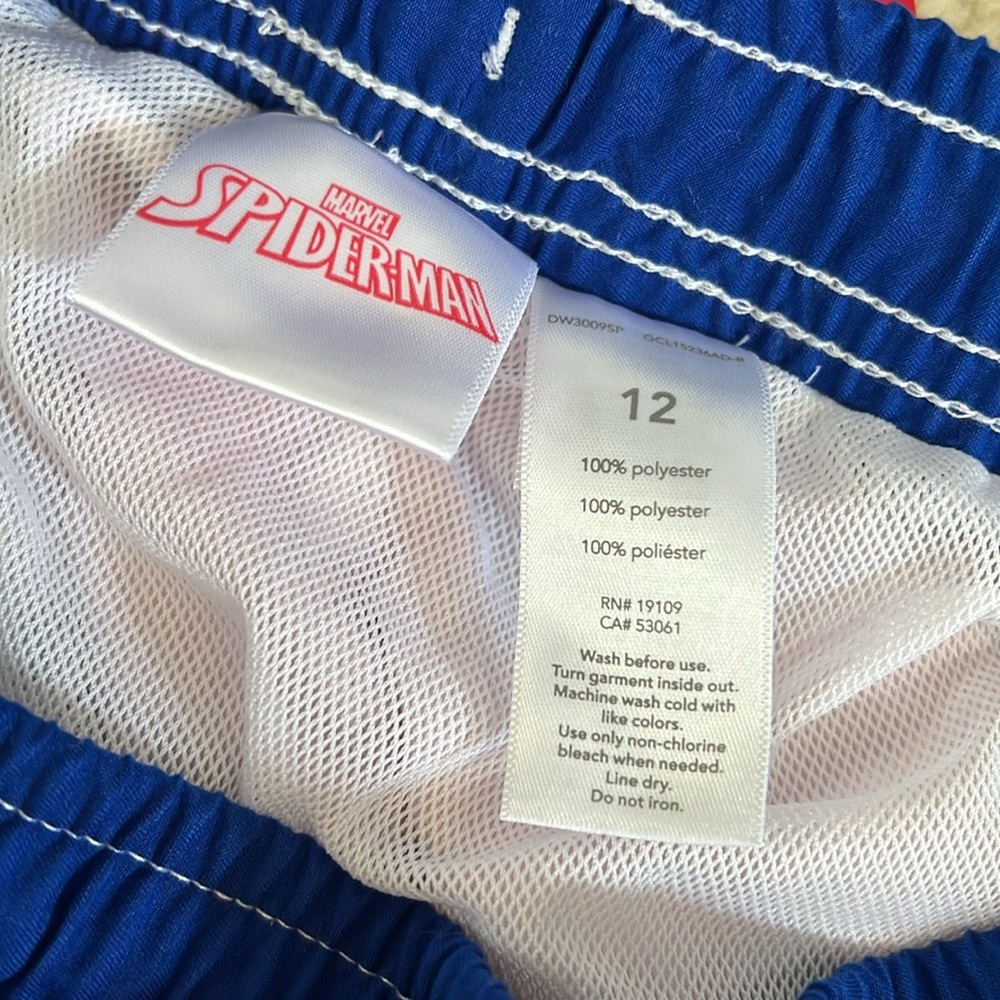 Red and Blue Spider-Man Rash Guard Set - Picture 6 of 6